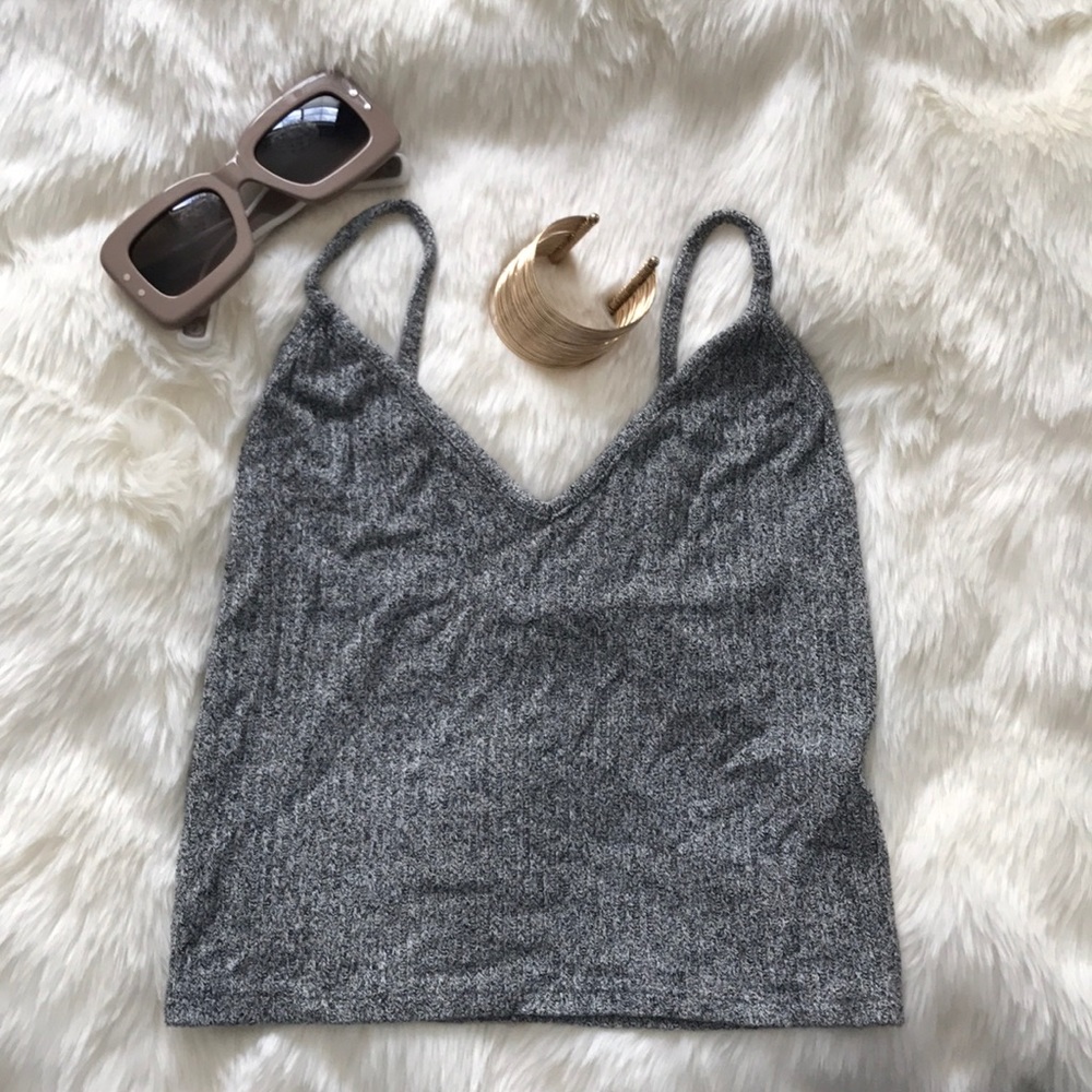 Brandy Melville Stretch Knit Crop Top Cami
